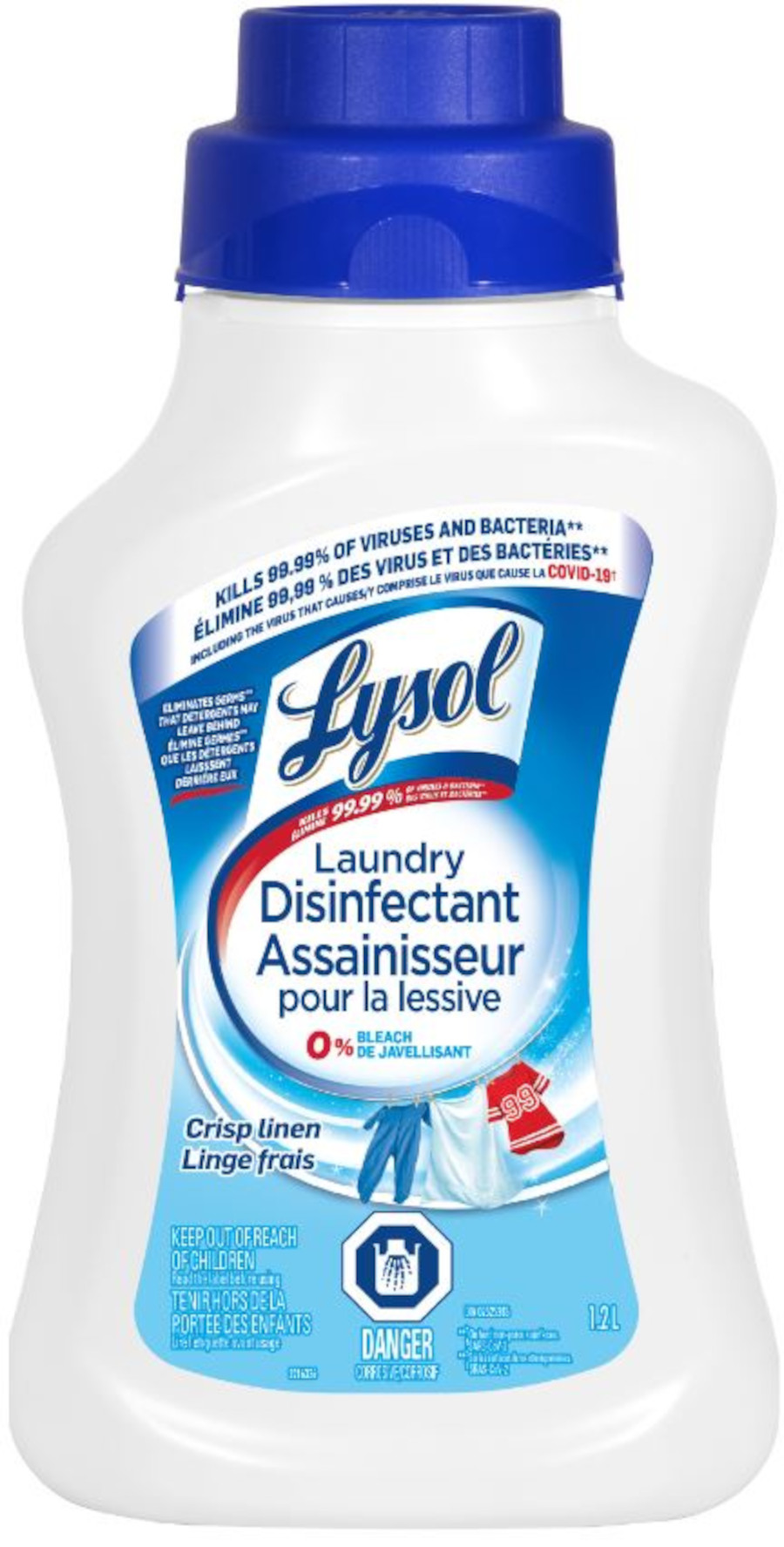 LYSOL® Laundry Disinfectant - Crisp Linen (Canada)